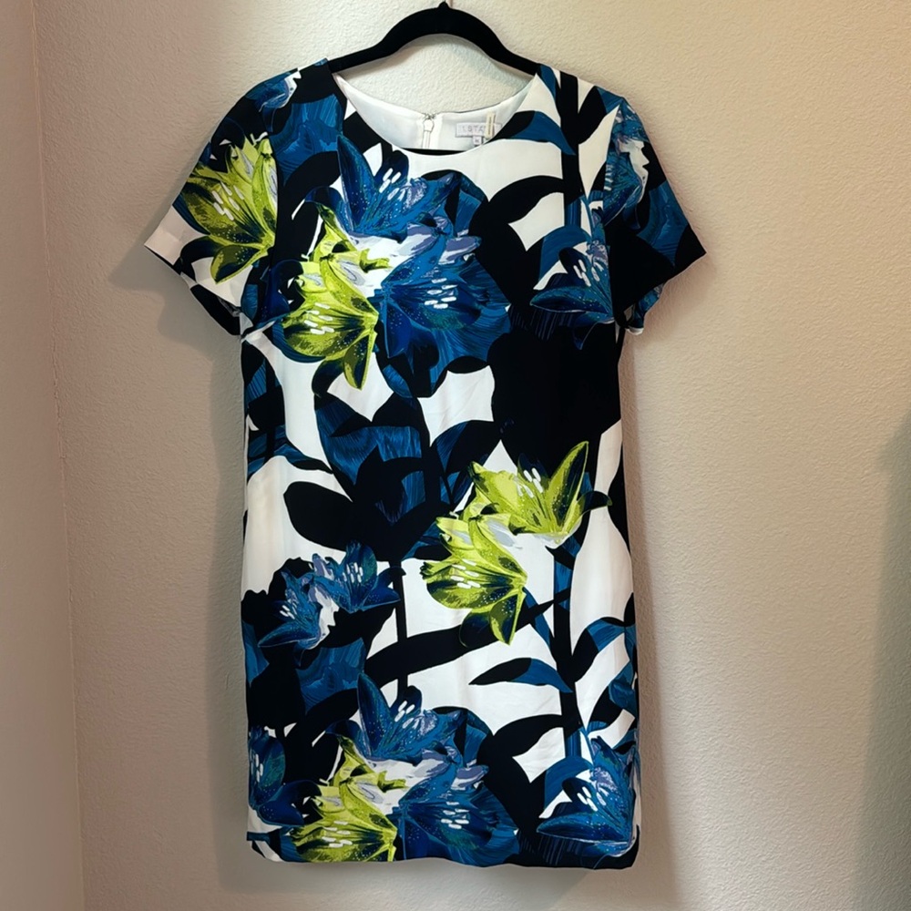 1. State Floral Shift Dress